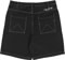 WKND Gene's Jean Shorts - black wash - reverse