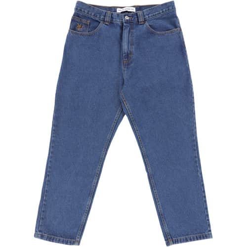 soor ploom retro jean denim　3y(98cm) Soor Ploom - Retro Organic Cotton Jeans - Denim | Smallable