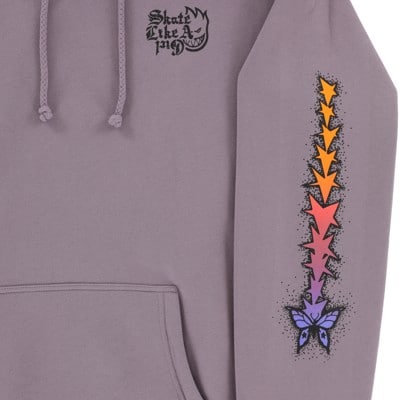Spitfire Skate Like A Girl Evolution Hoodie plum Tactics