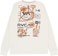 RVCA Cactuscea L/S T-Shirt - antique white - reverse