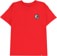 Spitfire Kids Yin Yang T-Shirt - red/black-white - front