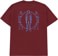 Polar Skate Co. Anyone Out There T-Shirt - wine - reverse