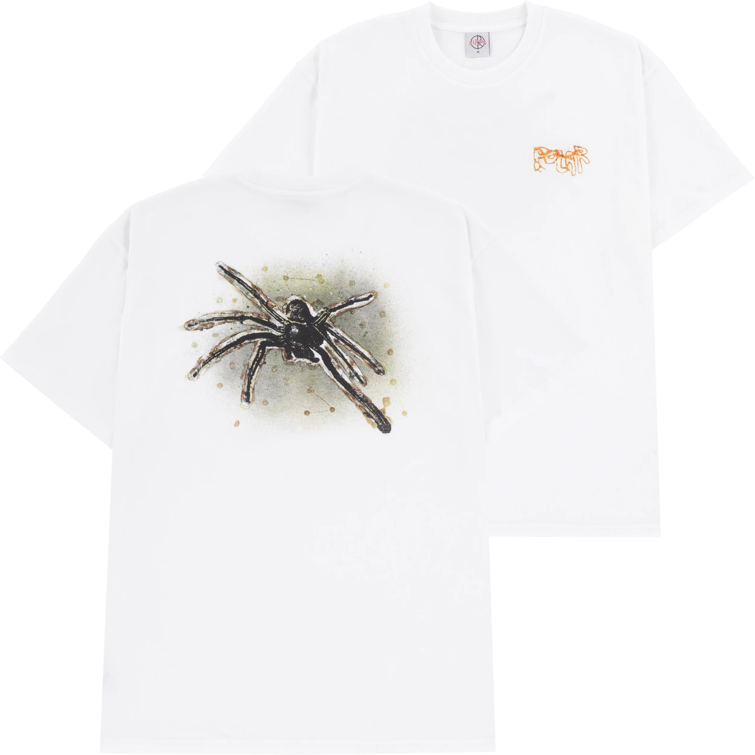 Polar Skate Co. Green Spider T-Shirt - white | Tactics