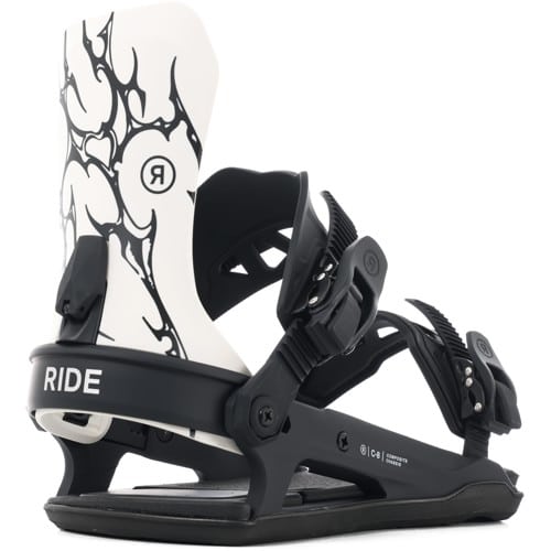 Ride C-8 Snowboard Bindings 2025 - metaverse tribal | Tactics