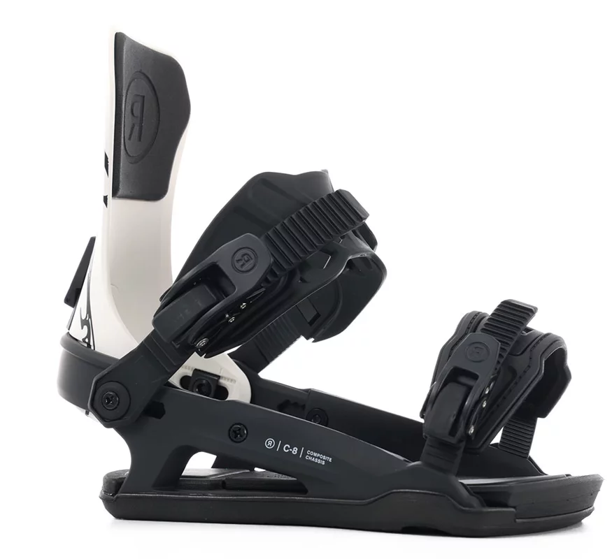 Ride C-8 Snowboard Bindings 2025 - metaverse tribal | Tactics