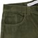 Polar Skate Co. Big Boy Corduroy Pants - uniform green - front detail