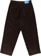 Polar Skate Co. Big Boy Corduroy Pants - chocolate - reverse