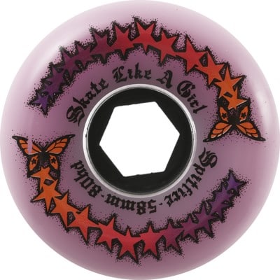 Spitfire Skate Like A Girl 80HD Chargers Conical Full Skateboard Wheels - evolution/lavender (80d) - view large