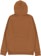 Never Summer Square Eagle Telluride Hoodie - saddle - reverse