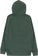 Never Summer Eagle Big Mountain Hoodie - alpine green - reverse