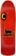 Santa Cruz Kendall Wolf 9.28 LTD Reissue Skateboard Deck - top