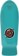 Santa Cruz Roskopp Two 10.35 LTD Reissue Skateboard Deck - blue - top