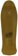 Santa Cruz roskopp eye Skateboard Deck - gold - top