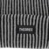 Theories 2 Tone Beanie - black/grey - front detail