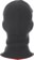 Volcom Two Faced Balaclava - charcoal/crimson - reverse