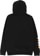 Girl Ghost Sleeve Hoodie - black - reverse