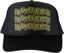Welcome Beetlejuice Three Times Trucker Hat - black - front