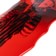Welcome Beetlejuice Carousel 10.0 Widow Shape Skateboard Deck - red dip - detail 2