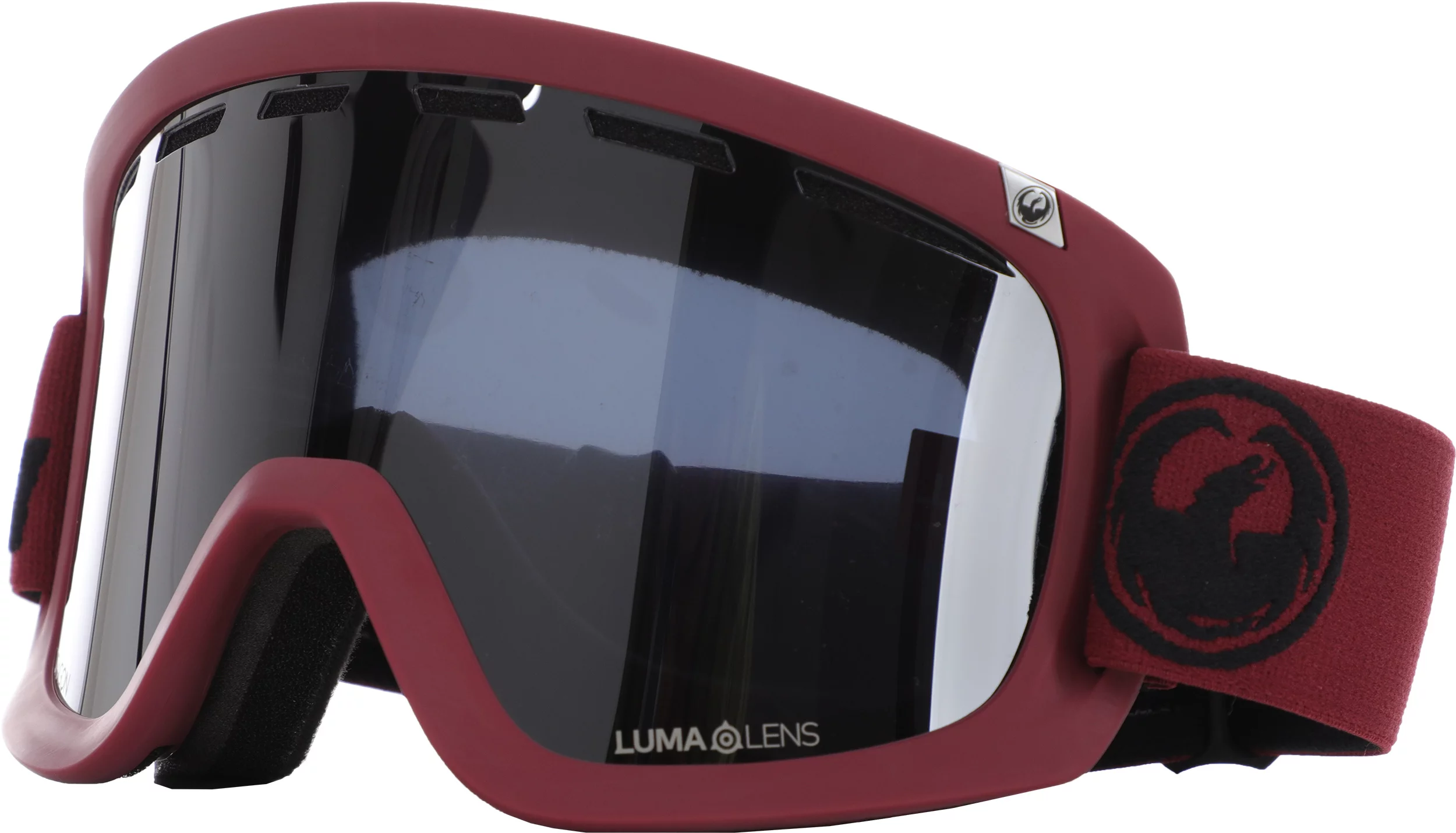 Dragon D1 OTG Goggles + Bonus Lens - cordovan/lumalens midnight +