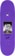 Welcome Beetlejuice Showtime 9.0 Skateboard Deck - black/purple dip - top
