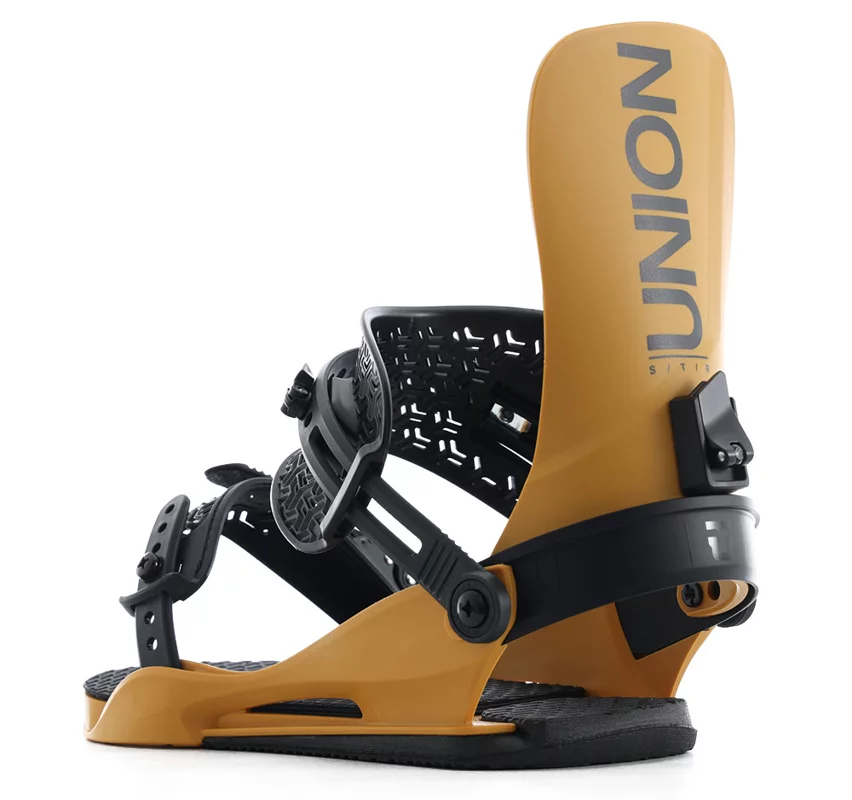 Union STR Snowboard Bindings (Closeout) 2025 - mustard | Tactics