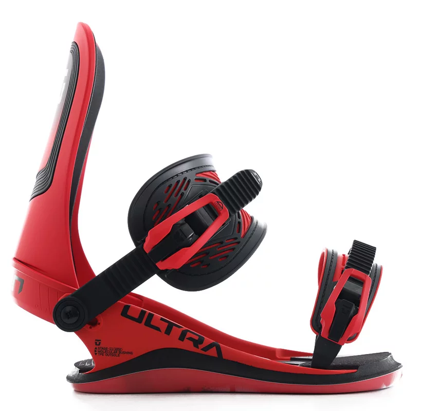 Union Ultra Snowboard Bindings (Closeout) 2025 - hot red | Tactics