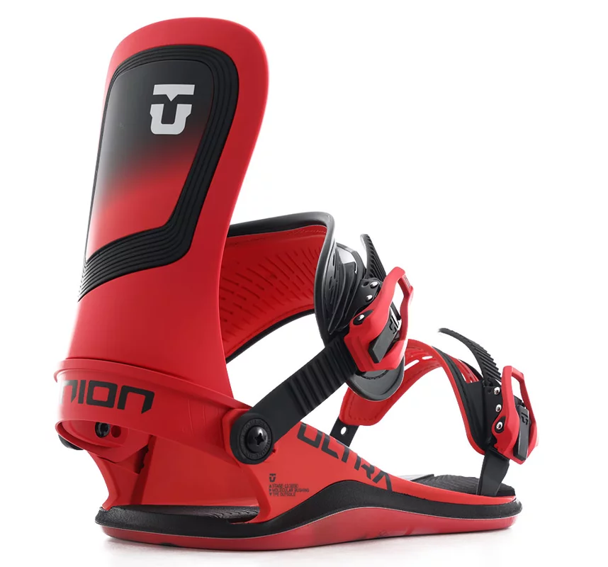 Union Ultra Snowboard Bindings (Closeout) 2025 - hot red | Tactics
