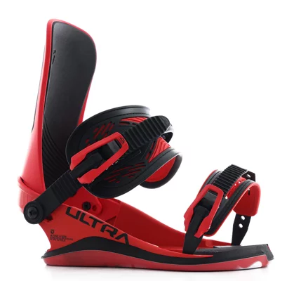 Union Ultra Snowboard Bindings 2025 - hot red