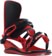 Union Ultra Snowboard Bindings 2025 - hot red - reverse