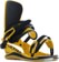 Union Ultra Snowboard Bindings 2025 - yellow - reverse