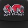 Sci-Fi Fantasy Global Snapback Hat - black - front detail