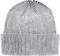 Autumn Cord Beanie - white black - reverse