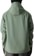 686 Waterproof Hoodie - cypress green - reverse