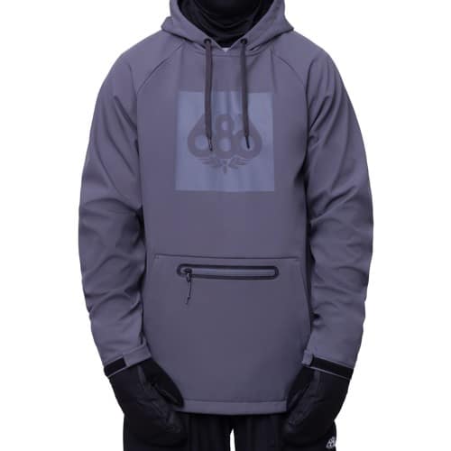 686 Waterproof Hoodie - true red | Tactics