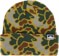 Autumn Duck Camo Beanie - gold