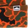 Autumn Duck Camo Beanie - safety orange - front detail