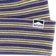 Autumn Mix Stripe Beanie - navy - front detail