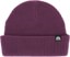 Autumn Simple Beanie - eggplant