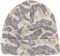 Coal Fjord Beanie - grey abstract camo
