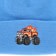 Coal Kids Crave Beanie - glacier blue (flame truck) - front detail
