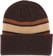 Coal Haines Beanie - brown/yellow - reverse