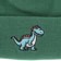 Coal Kids Crave Beanie - teal (dino) - front detail