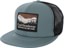 Coal Hauler Trucker Hat - teal/black