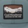 Coal Hauler Trucker Hat - teal/black - front detail