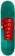 Toy Machine Geoff Rowley Fist 8.5 Skateboard Deck - red fist/teal
