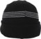 Autumn Visor Beanie - black - reverse