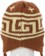 Autumn Niseko Ear Flap Beanie - nutmeg - reverse