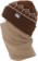 Autumn Mask Beanie - khaki brown - side