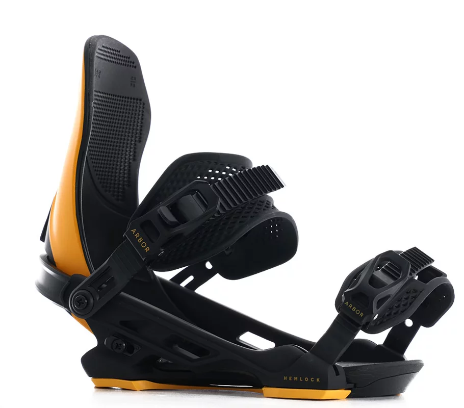 Arbor Hemlock Snowboard Bindings 2025 - (mike liddle) black