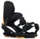 Arbor Hemlock Snowboard Bindings 2025 - (mike liddle) black/candle - reverse